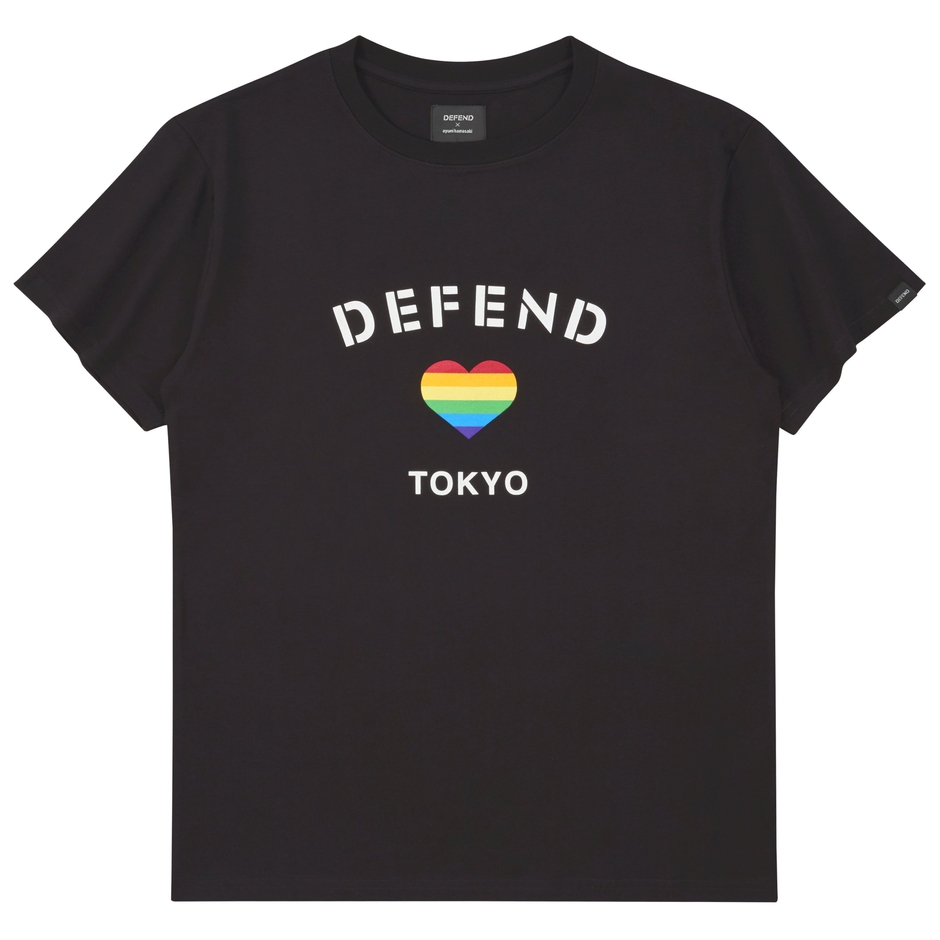 DEFEND PARIS×ayumi hamasaki Tee(BLACK)