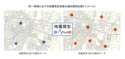 地震など自然災害前後の漏水状況を衛星データで検証・利活用。水道事業での新たな災害支援モデルの実証開始