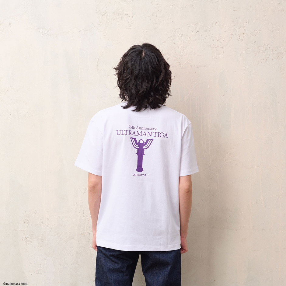 ULTRA STYLE 半袖Tシャツ メンズ【ウルトラマンティガ】ホワイト(2)