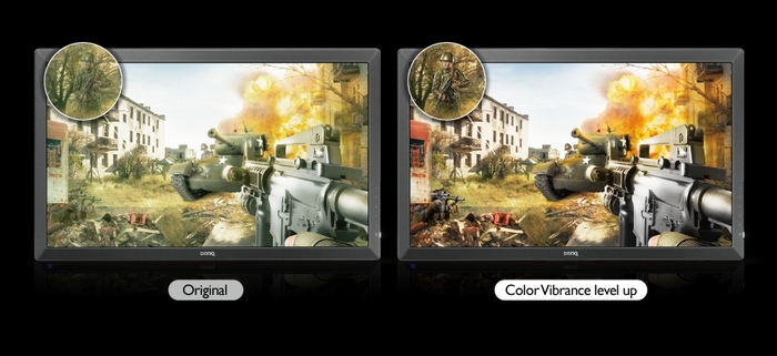 Color Vibrance(色の鮮明さ)機能搭載