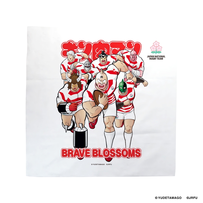キン肉マン×ラグビー日本代表 風呂敷