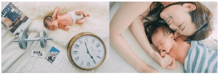ニューボーンフォト撮影例(photo by fotowa/林直幸)