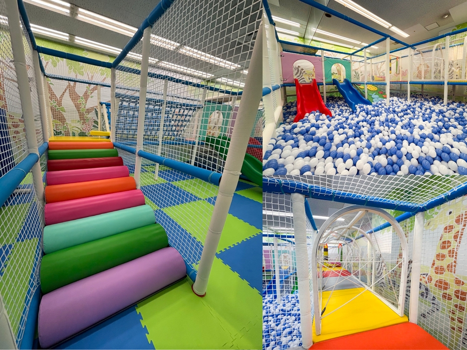 二階建ての巨大ジャングルジム