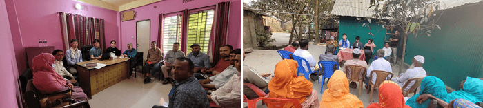 現地農業関係者との打合せ・ヒアリングの様子