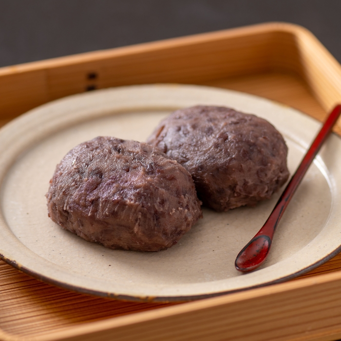  「美味庵 北海小豆のやわらかおはぎ」あんこ