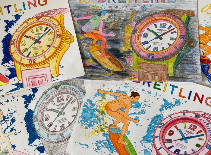 次々送られて来る応募作品2_ブライトリング