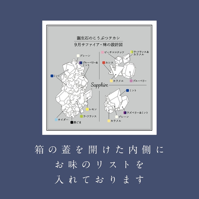 味の設計図がついており、見ながら楽しめる