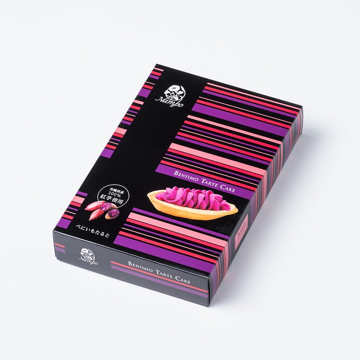 沖縄県産紅いもを100%使用した風味豊かなタルト