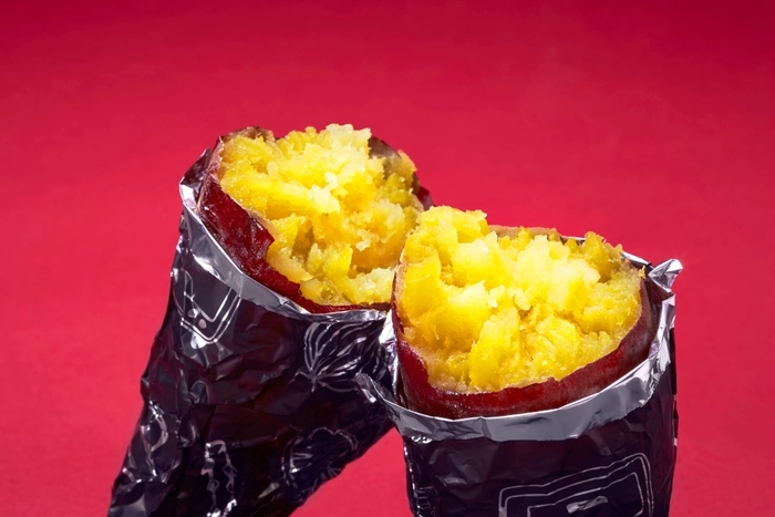 石焼きいも黒ホイルイメージ