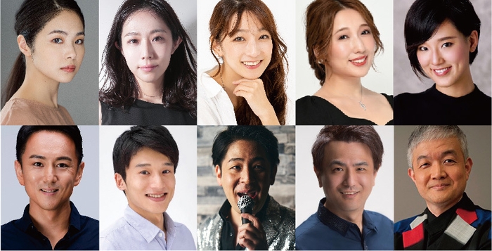 出演するミュージカルスターたち