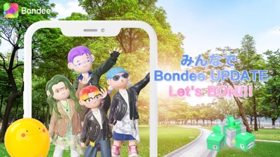 メタバースSNS『Bondee』にAR機能が新登場！ 12月9日(土)～BALLPARK FANTASIA 2023にて Bondeeブースを出展