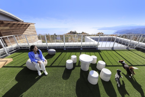 屋外・屋外・屋上の3タイプの<ドッグラン>