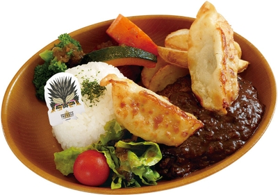 ▲ハンター飯プレート~ネルギガンテの大角~/2,300円(税込)