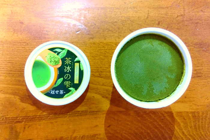 本格日本茶ソルベ　茶冰の雫　ー冠せ茶ー