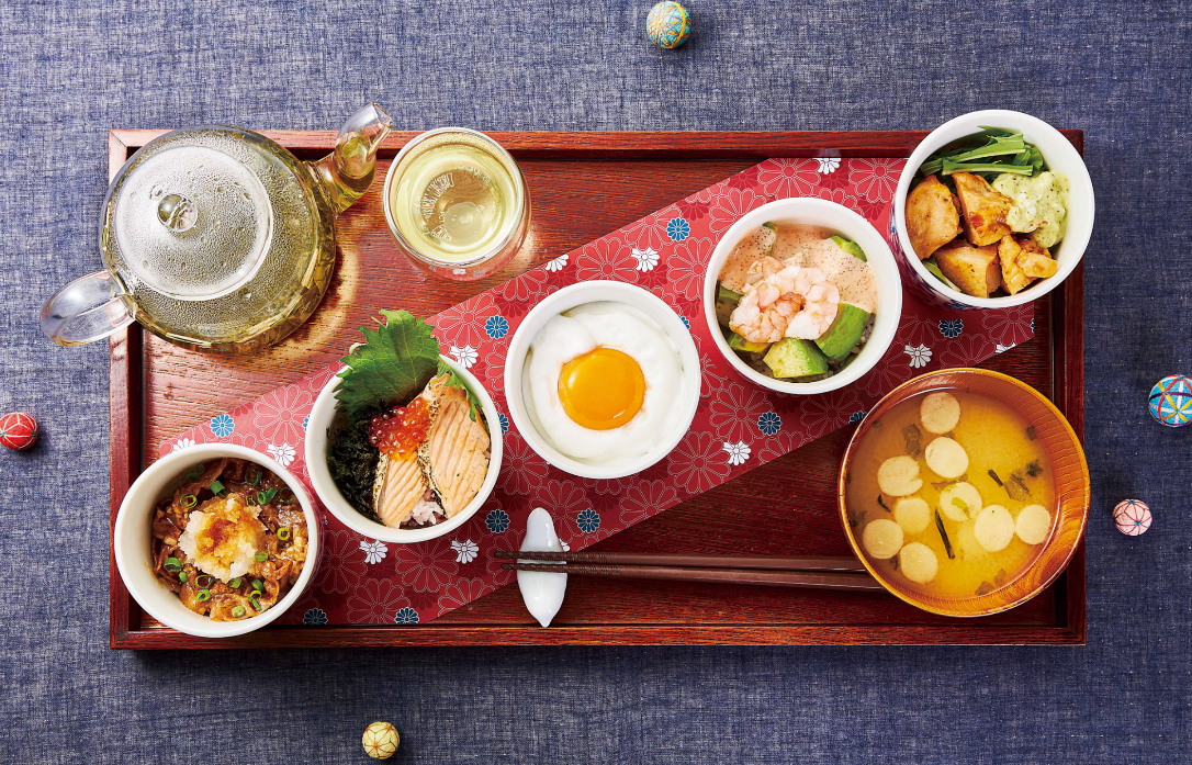 【新商品】和カフェTsumugiに「心尽くしの和ごはん 5種食べ比べ」が新登場！