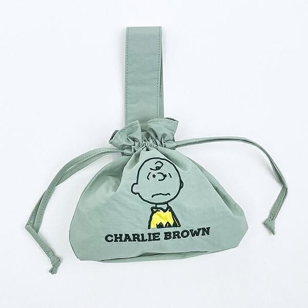 スヌーピーの巾着バッグ