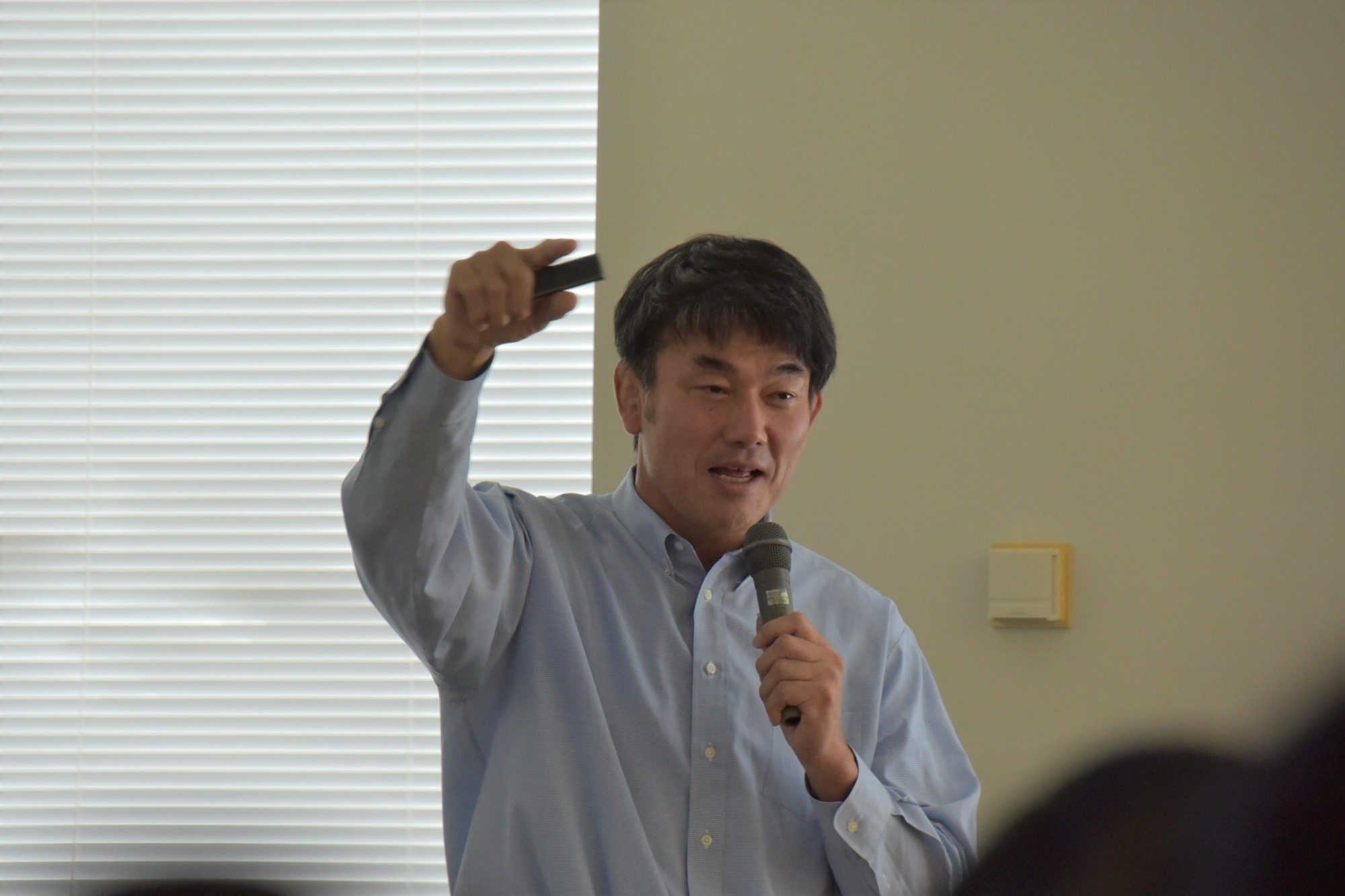 【名城大学】ラグビー元日本代表で経済学部の小泉和也准教授が薬学部で講義