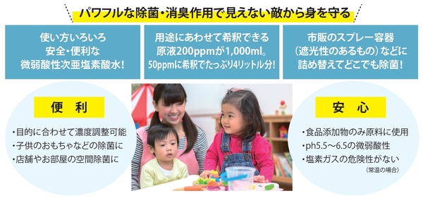 パワフル、安全な商品設計