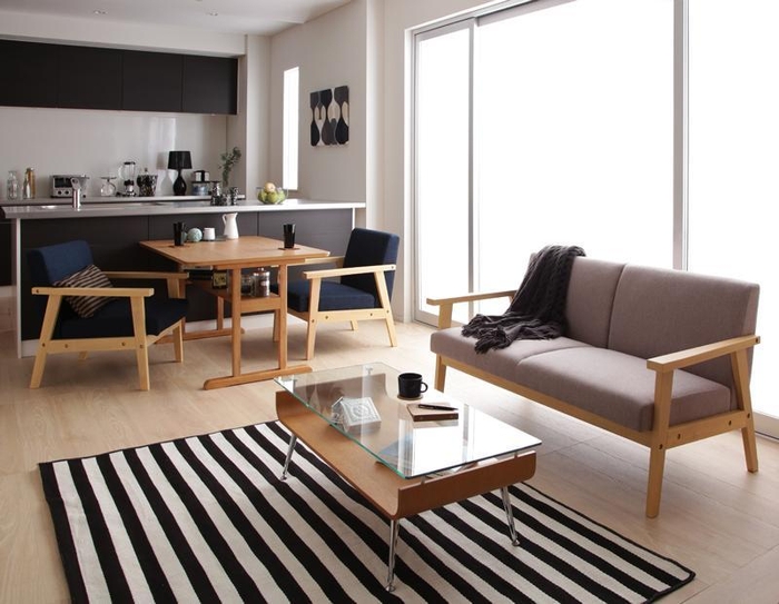 モダンデザイン ソファダイニング