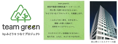 “都市“から共に「みどりをつなぐ」
内装建材の水平リサイクルをオフィス工事で実現