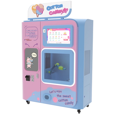 大阪初！5/30(金)なんばマルイにOPEN！ たった2分！ロボットが作るわたあめ自動販売機