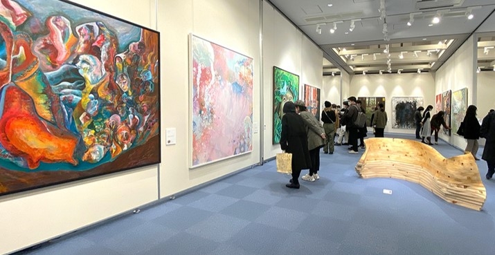 令和5年(2023年)の卒業制作展の様子