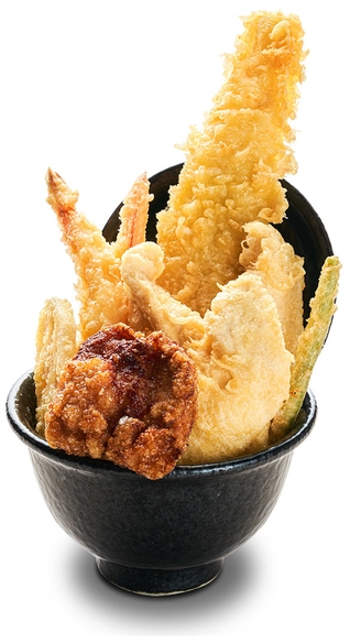 大人気!男気天丼 1,280円(税込)