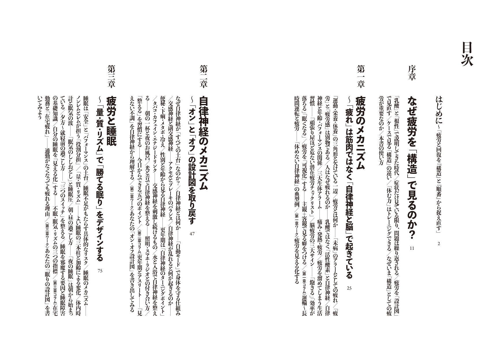 『リカバリー解体新書』目次①