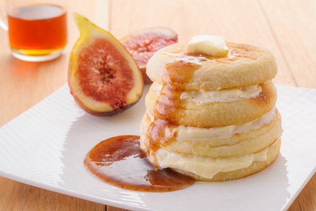 昼・夜レシピ第2位 奈良県代表 パンケーキ風いちじくマフィン