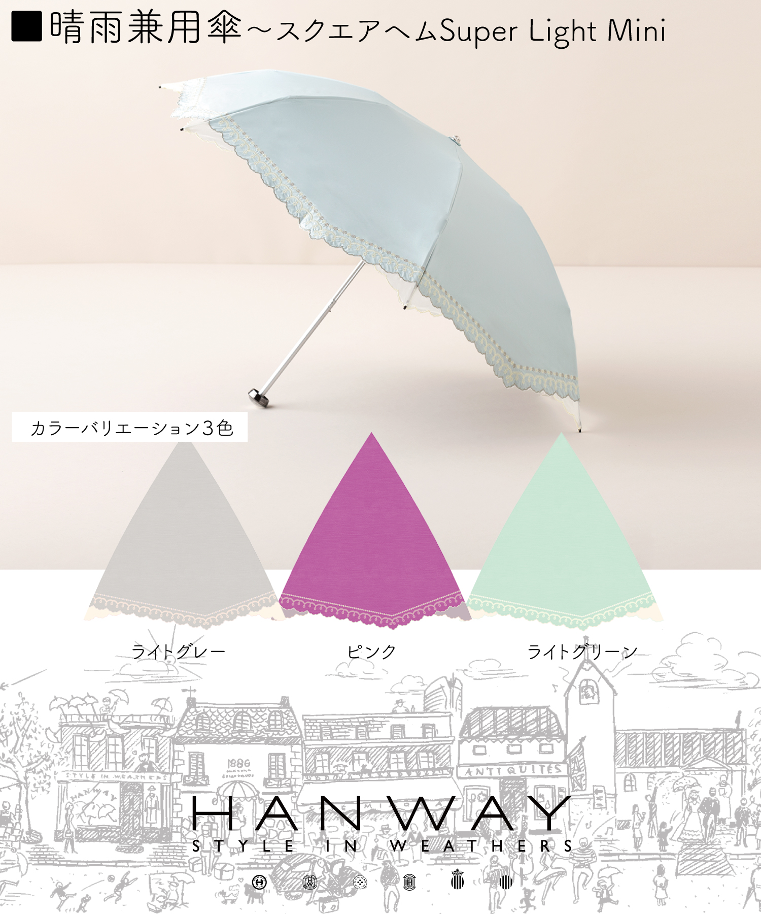 HANWAY（ハンウェイ）総額2万円相当！お得なSPECIAL BAG好評販売中