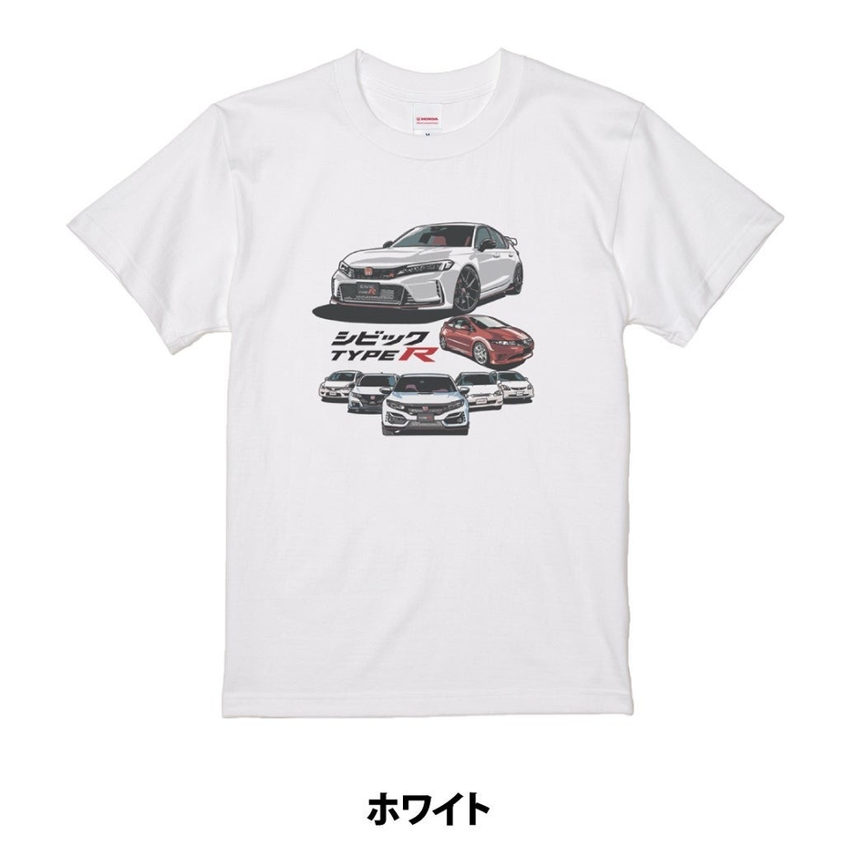 2501HD41-14 HONDA シビック TYPE R Tシャツ