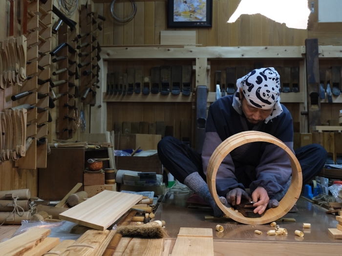 三州足助屋敷の湯桶