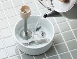 熱湯消毒もできる