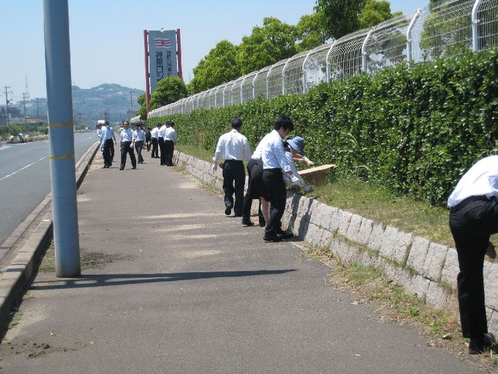 神原ロジスティクス清掃活動