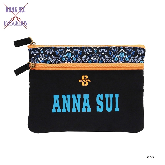 エヴァンゲリオン×ANNA SUI 平ポーチ