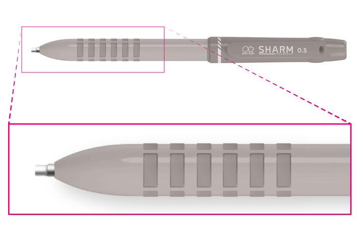 シャーム_凹凸グリップ