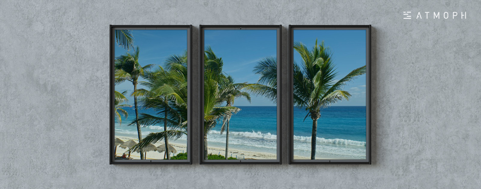 波の打ち寄せる音、ひぐらしの鳴き声に花火。Atmoph Window 2で、目と耳で夏を楽しもう。