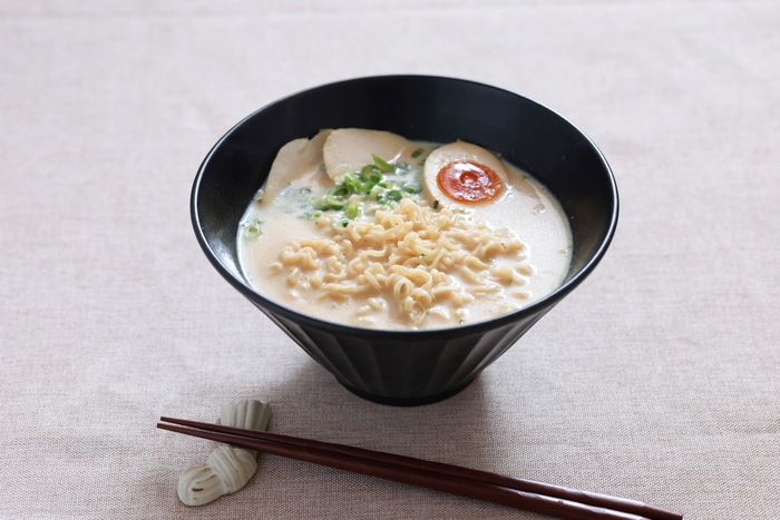 豆乳×インスタント袋麺 ラクうま豆乳ラーメン