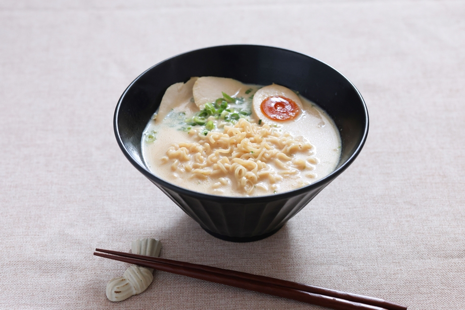 豆乳×インスタント袋麺 ラクうま豆乳ラーメン