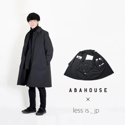 ミニマリストしぶ×ABAHOUSE 「カバンを持たないコート」2021年12月上旬発売