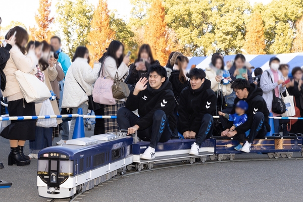 3000系ミニ電車(昨年の様子)