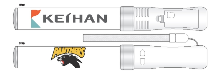 ▲オリジナルデザイン 応援ペンライト