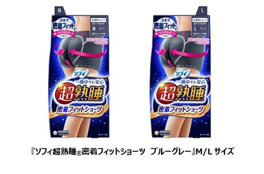 一晩中モレ安心の超熟睡ブランドから生理用ショーツ 『ソフィ超熟睡(R)密着フィットショーツ』新発売