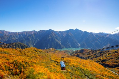 立山ロープウェイと紅葉(2025年10月)(2)