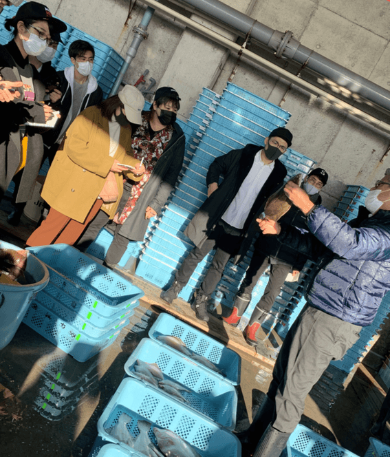 福島県いわき市小名浜 視察風景