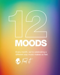 様々な製品で12か月をカラフルに彩る “12 MOODS”キャンペーンがSkullcandyから登場