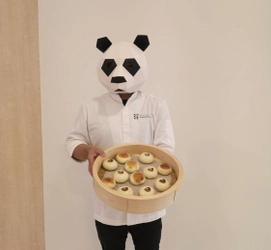 パンダが目の前でチャーハンをつくる！関市・マーゴ内に テイクアウト専門のエンターテイメント惣菜店を10/29 OPEN 　SHANG LONG-シャンロン-