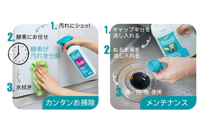 使い方:カンタンお掃除