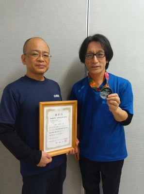 左：久保田施設長、右：鍋田介護長