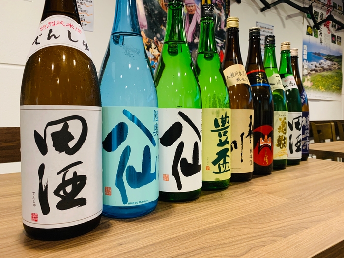 あおもりの“んめー酒”でカンパーイ!!